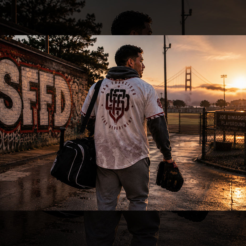 SFFD Red Monogram™ — Baseball Jersey