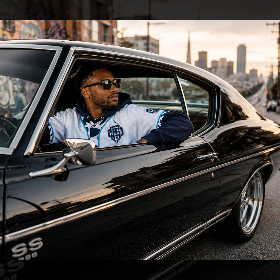 SFFD Blue Monogram™ — Baseball Jersey