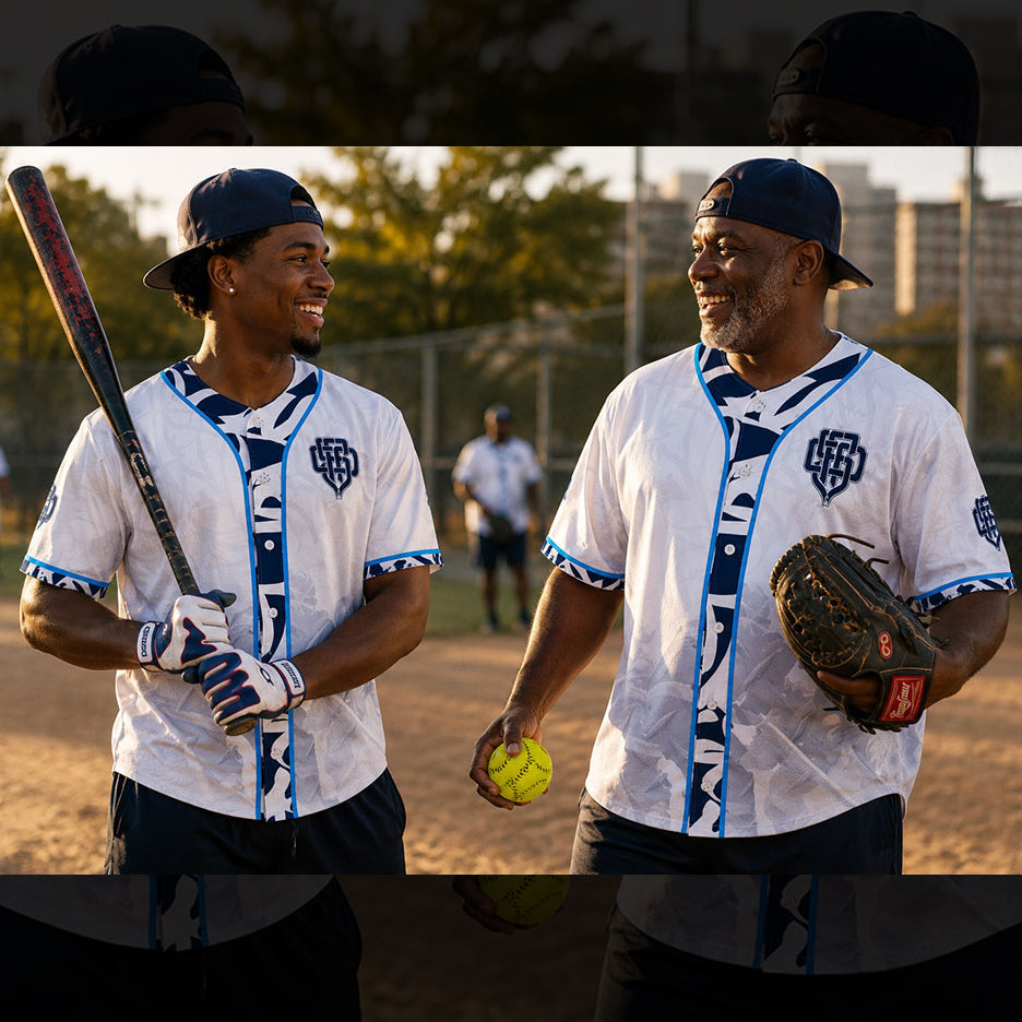 SFFD Blue Monogram™ — Baseball Jersey