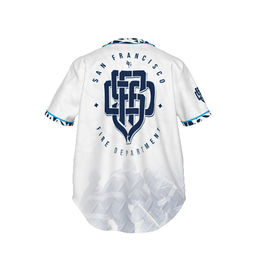 SFFD Blue Monogram™ — Baseball Jersey