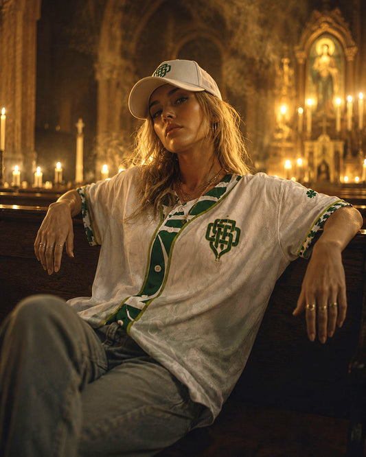 Green SFFD Monogram™ — Baseball Jersey