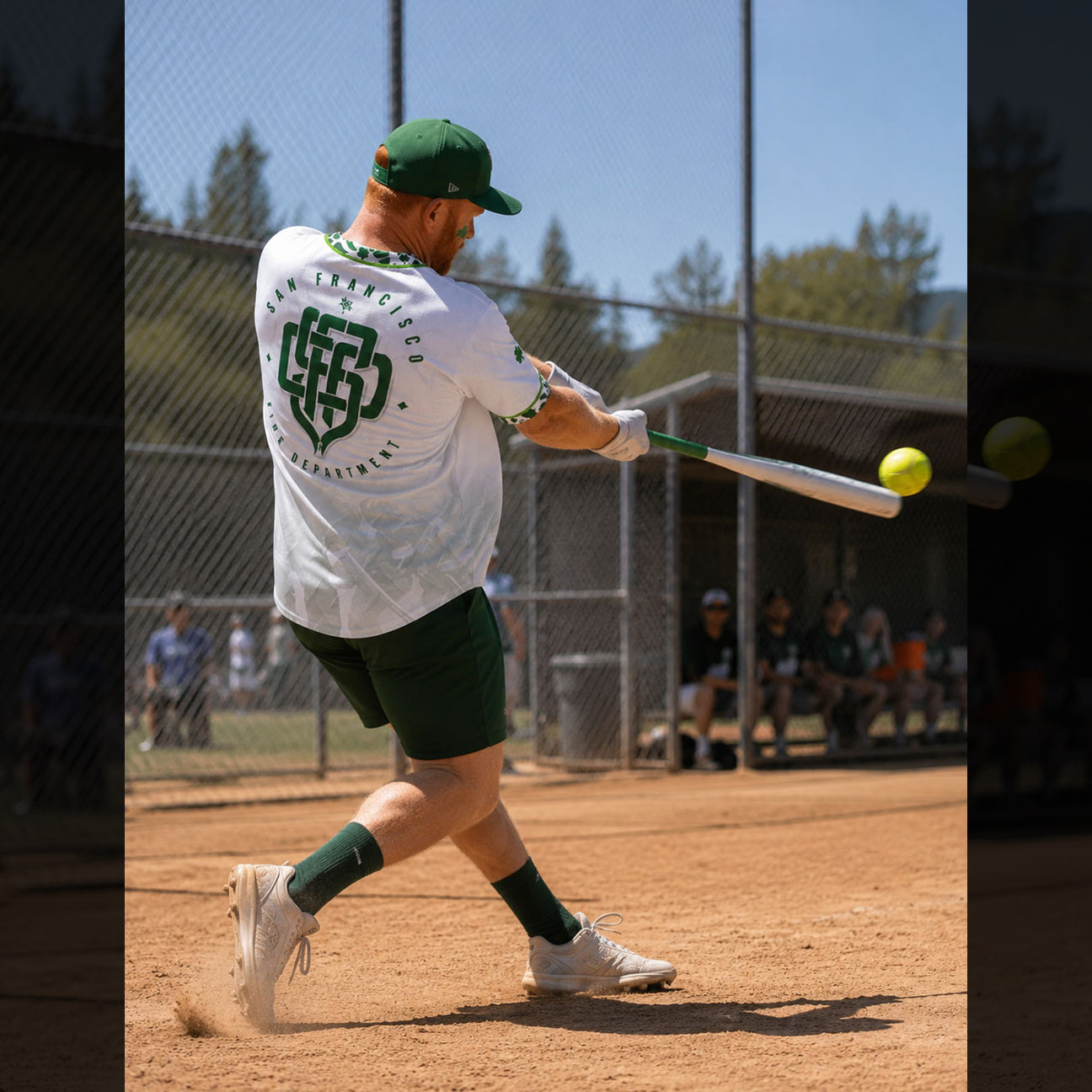 SFFD Green Monogram™ — Baseball Jersey