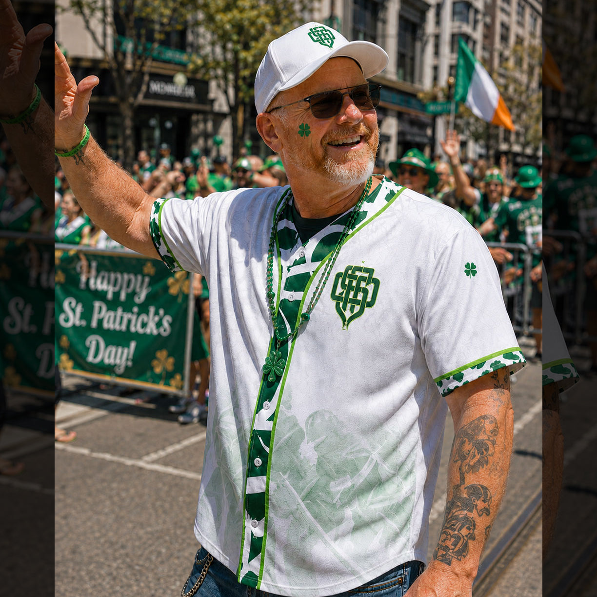 SFFD Green Monogram™ — Baseball Jersey