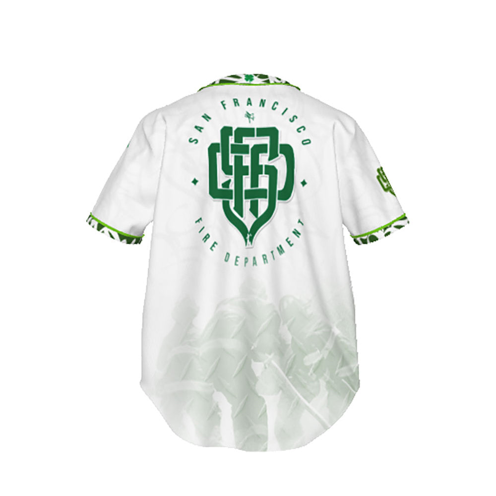 SFFD Green Monogram™ — Baseball Jersey