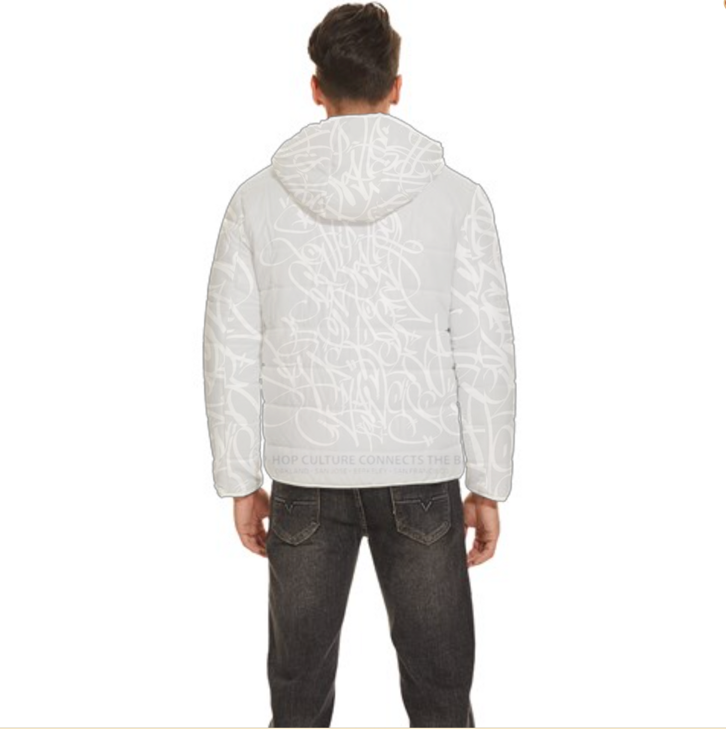 BOSS Jacket Design (White on Gray)