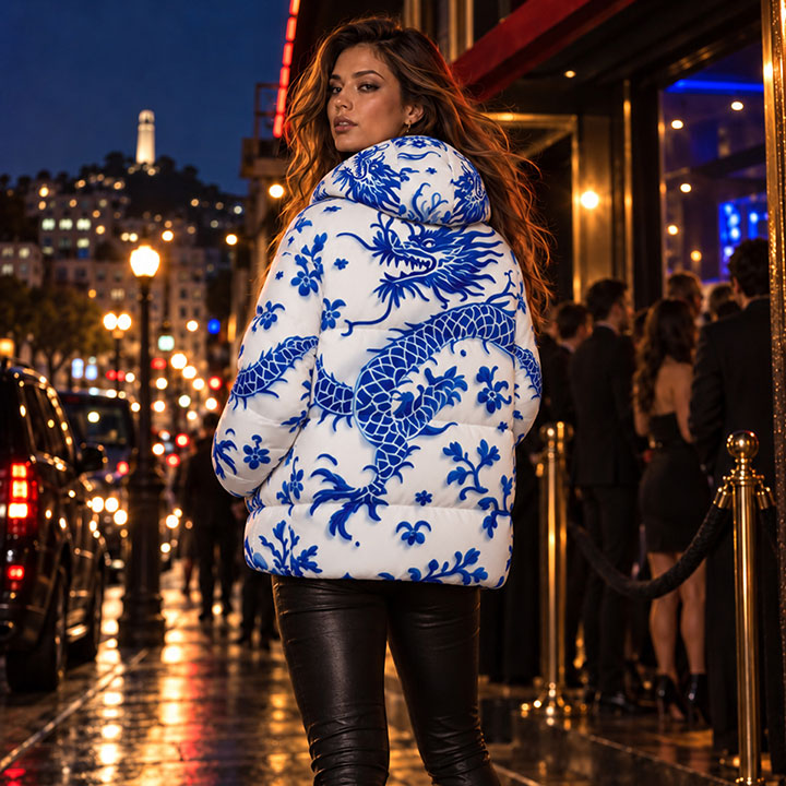 UNISEX DOWNLOW PROCELAIN JACKET 002