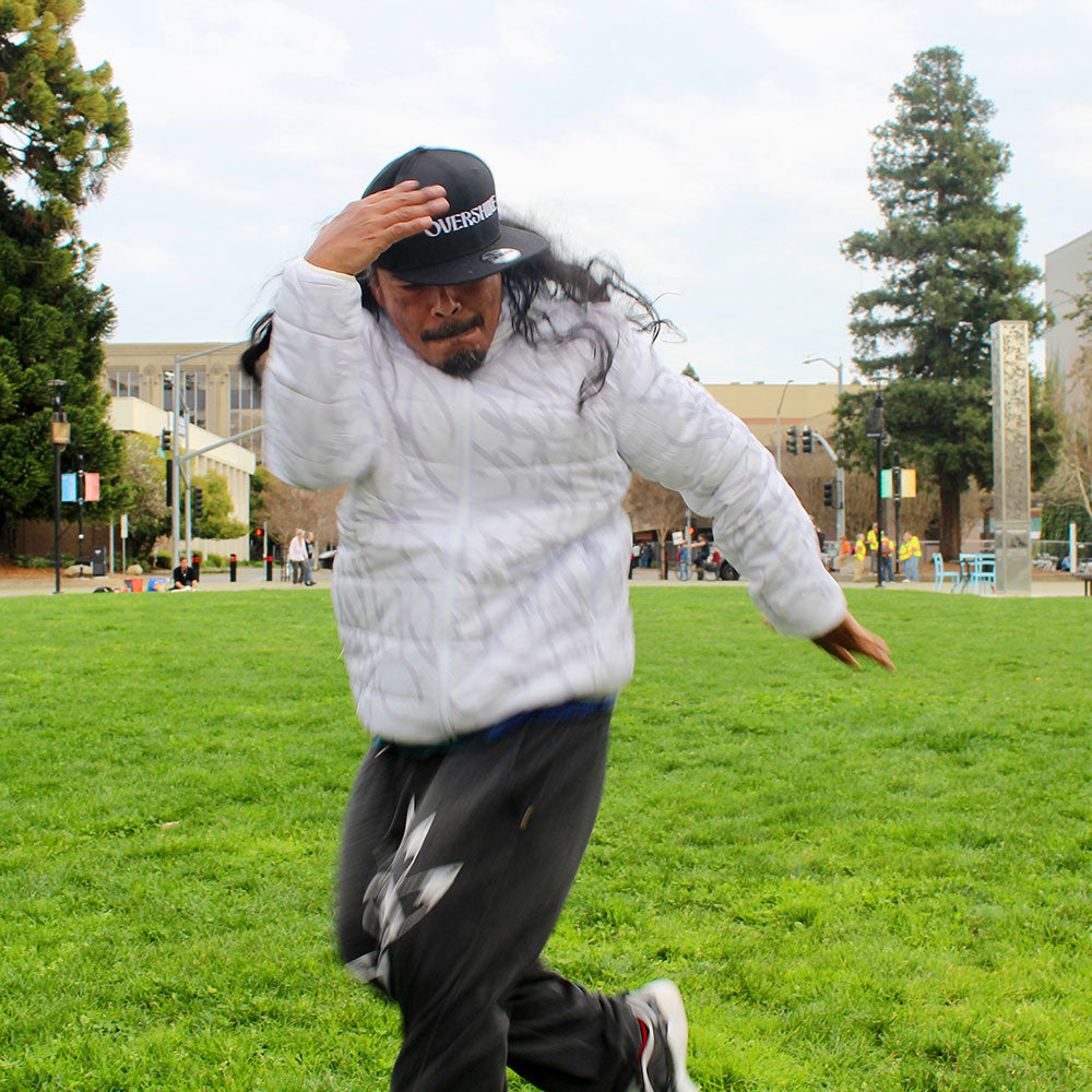 BAY CONNECT PUFFER JACKET (White over White) - 001